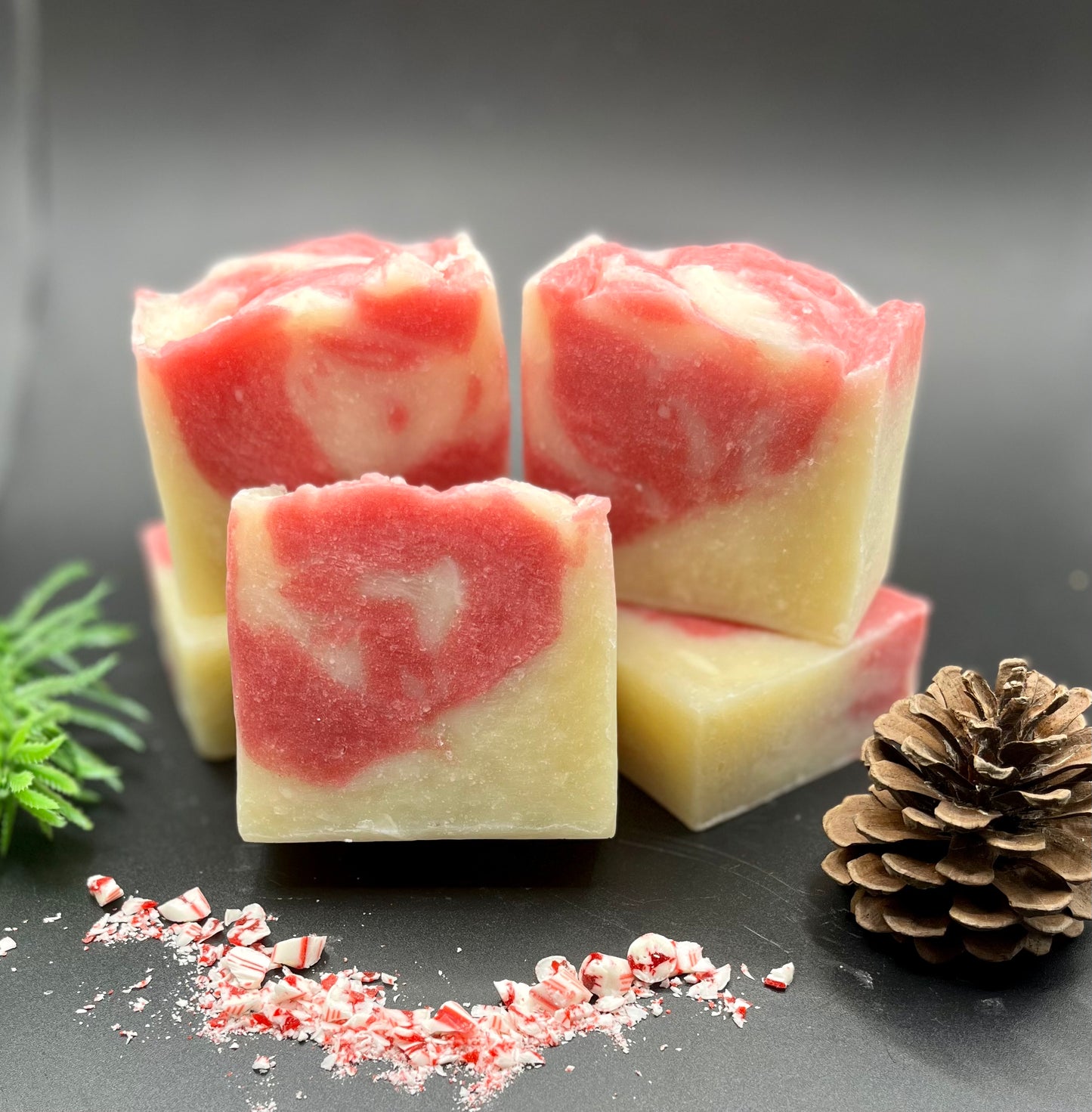 Candy Cane Soap